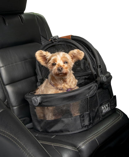 View 360 No-Zip Pet Safety Carrier & Car Seat for Small Dogs & Cats - 20-Inch, 7 Colors