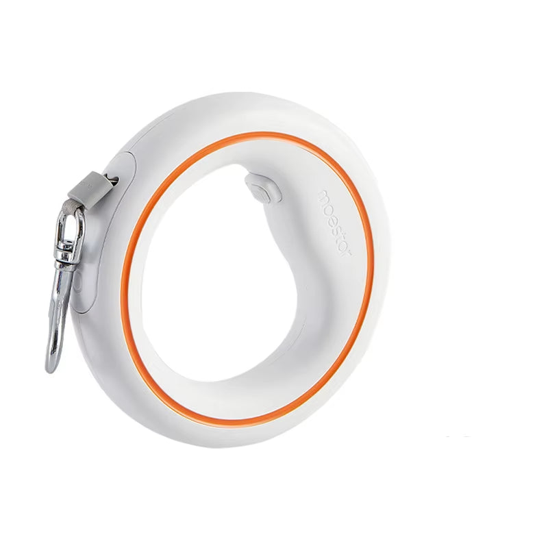 Moestar UFO Retractable Leash 2 Lite - Anti-Slip One-Handed Brake for Small & Medium Dogs 