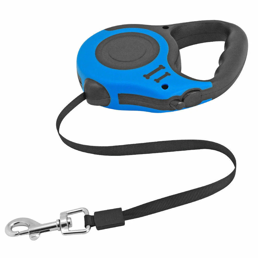 Automatic Retractable Dog Leash with Brake & Lock - Dual Sizes for Small to Large Dogs  