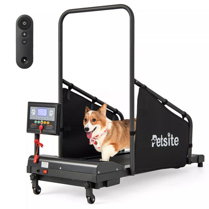Costway Dog Treadmill for Small/Medium Dogs Indoors Pet Running Training Machine